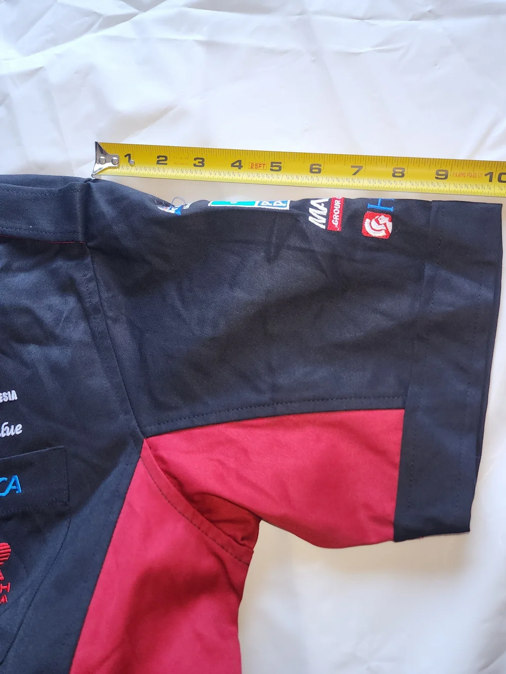 AMOLONGO Men's Industrial Work Shirt Black/ RED Size 3L New!!!!...